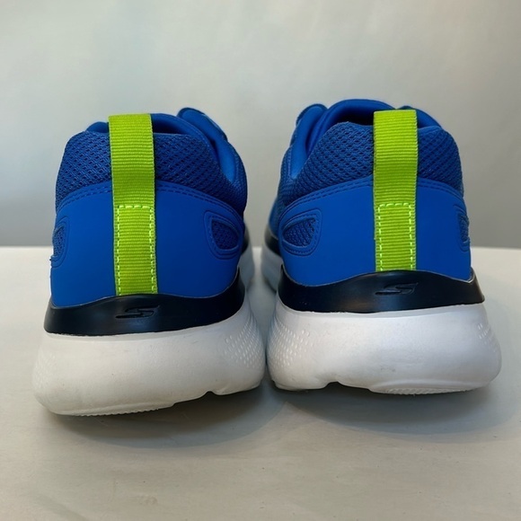 Skechers Go Run Motion Sneakers Blue/Lime, men’s size 13 - Picture 3 of 10